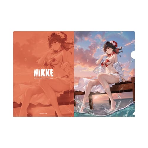 Algernon Products Goddess of Victory: NIKKE Clear File Sakura: Bloom in Summer A4 PP