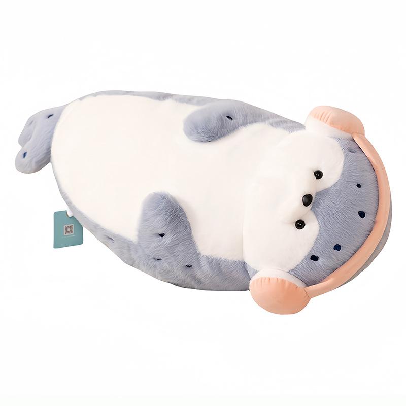 New Sea Otter Seal Series Marine Animal Doll Push Pillow Plush Toy Sofa Pillow Bathroom Cushion Doll