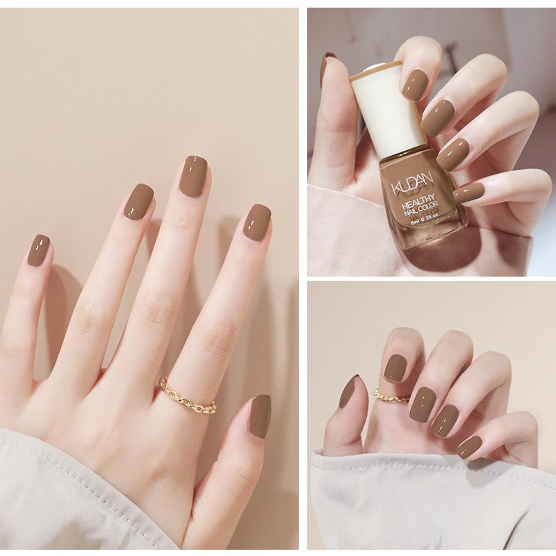 Cool Dan Long-Lasting, Quick-Dry, Peelable Nail Polish for Autumn & Winter