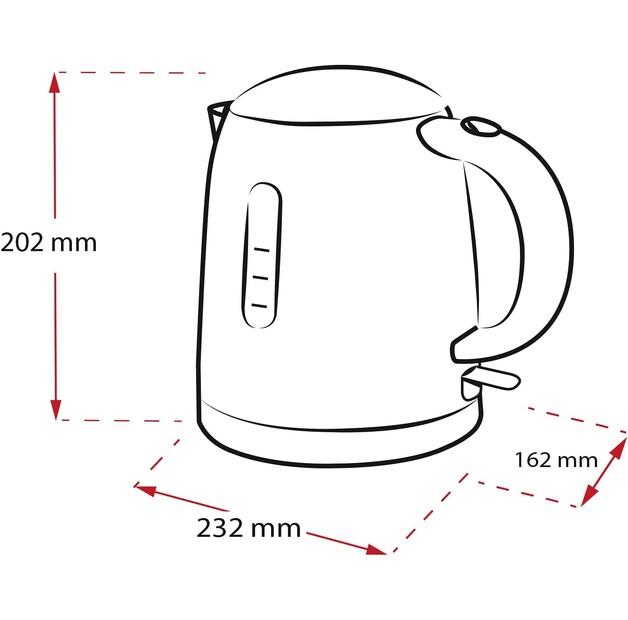 Чайник Melitta Prime Aqua Mini Topo (1018-03)