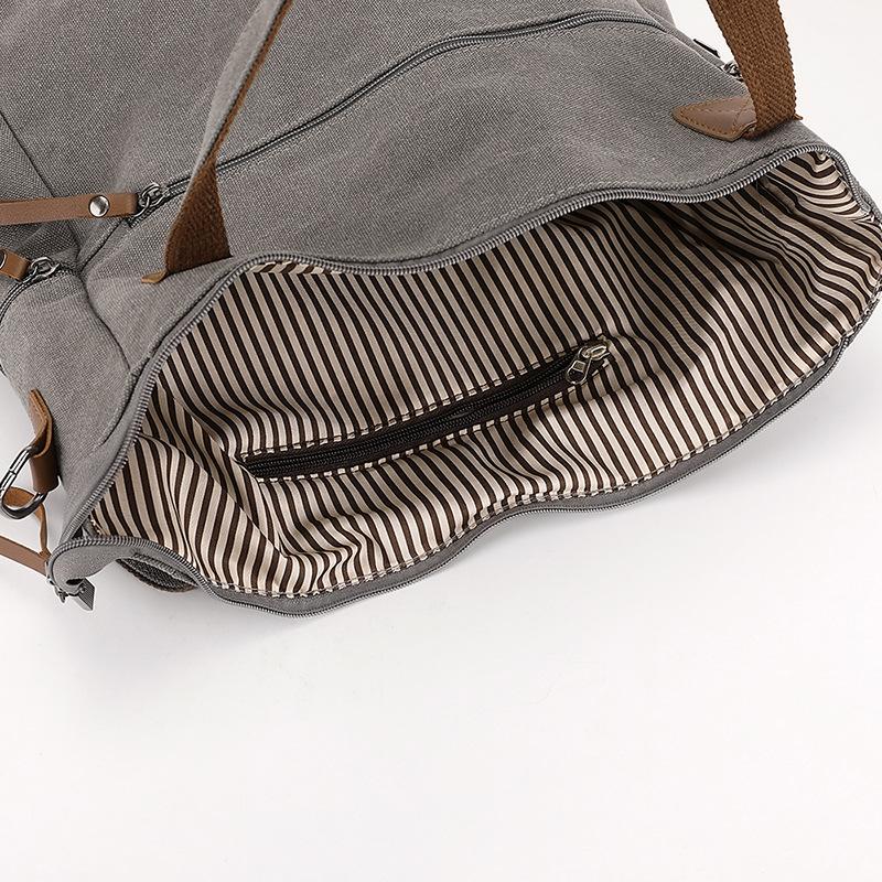 Taška přes rameno Dámská taška Trend Jednoduchá móda Velkokapacitní plátěná taška do ruky