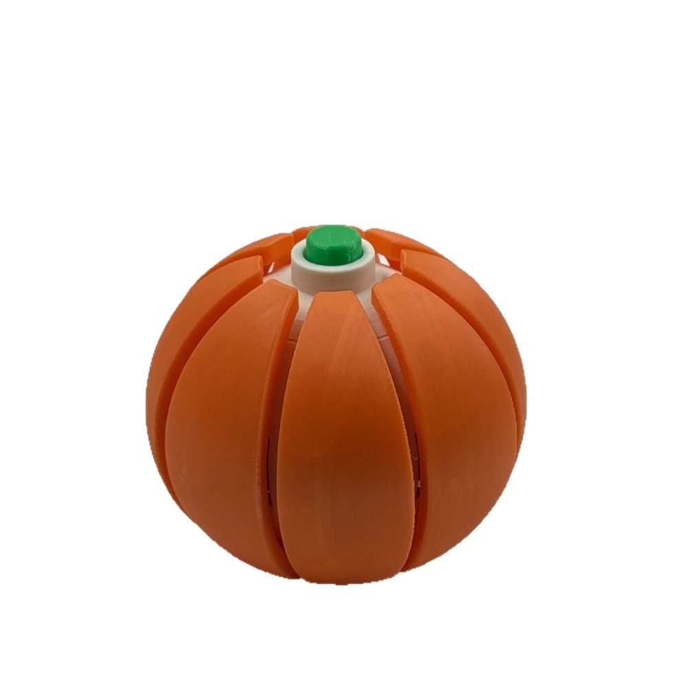 Button Click Fidget Clicker Fruit Design Stress Relief Toy Pumpkin Squishy Toy Party Giveaway