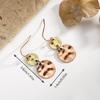 European Bohemian Dual-Tone Round Disc Earrings - Large & Small Retro Fashion Accessories