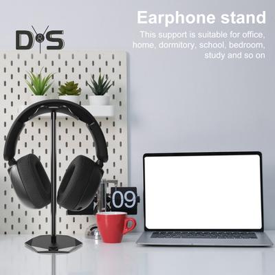 Gaming Headset Stand Rack Desktop Organizer with Anti-slip Base Arched Design High Stability Universal Headphone Display Bracket