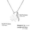 Four Leaf Clover Pepper Necklace for Women Leaves Choker Stainless Steel Pendant Trend Fashion Jewelry Charm Birthday Gifts 2026