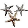 Ocean Element Starfish Brooch - Luxury Alloy Suit Accessory