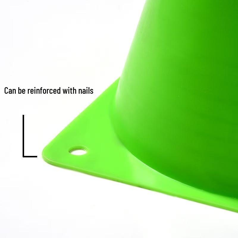 32cm Multi-functional Training Cones for Football, Taekwondo, and Obstacle Courses