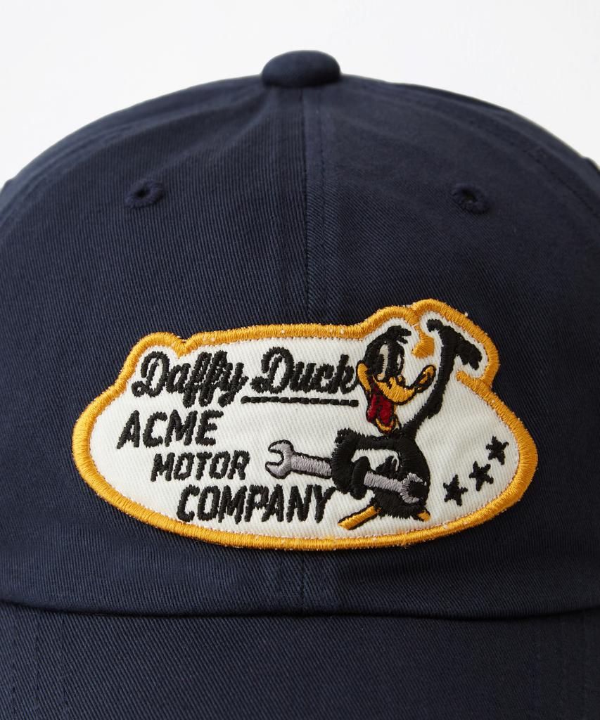 OUTSTANDING [Looney Tunes] Cotton Ball Cap(Daffy Duck)_Navy