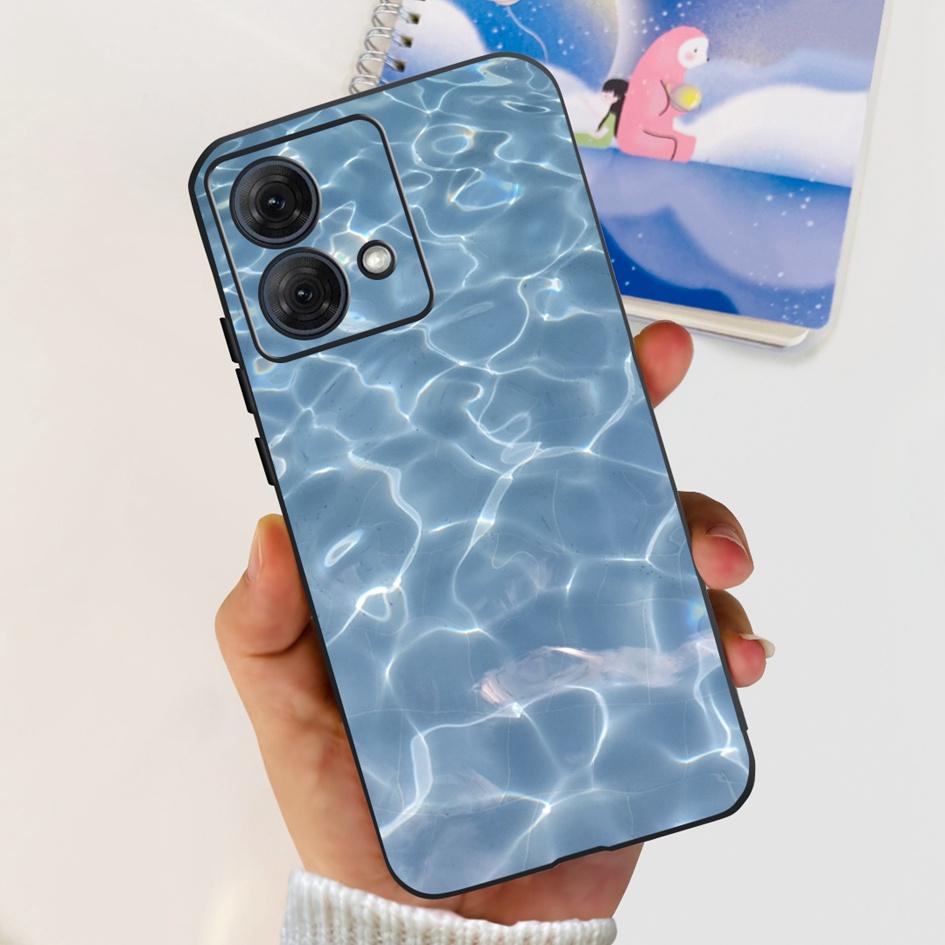 For Motorola Moto G84 G54 5G Case Fashion Flower Butterfly Shockproof Silicone Soft Slim Back Cover For Motorola Moto G14 Bumper