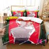 Girls Chainsaw Man Makima Bedding Set Printed Bed Set Duvet Cover Sheet Pillowcase Soft Quilt Cover Full Queen King Size