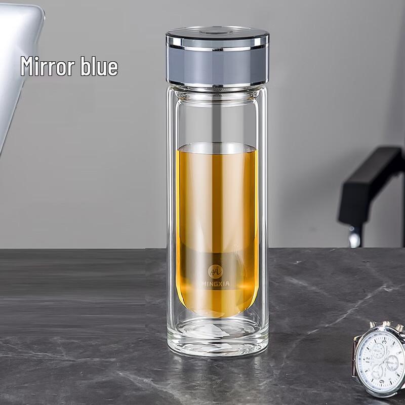 Mingxia Double Wall Glass Tea Infuser Bottle