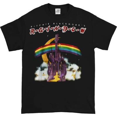 Rainbow Ritchie Blackmore'S'75 First Album Vintage Black Unisex T-Shirt