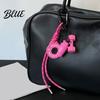 Fitness Enthusiast Keychain Weightlifting Equipment Charm with Keyring Weight Plate
