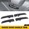 4PCS Matte Black Inner Door Open Handle Cover Trim Accessories For 4Runner 2025+