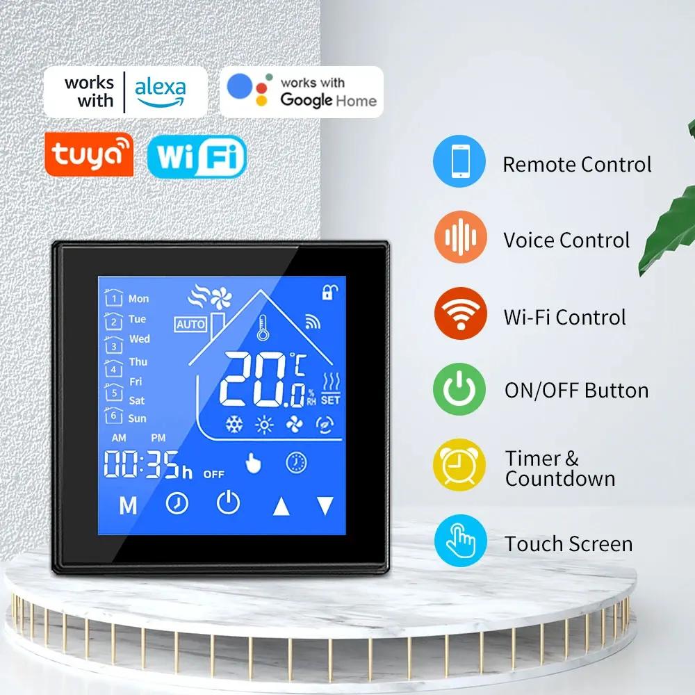 WiFi Smart Thermostat Temperature Control for Electric Floor Heating Water/Gas Boiler Temperature Tuya Google Home Alexa Yandex