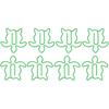 100Pcs Animal Shaped Paper Clips, Electroplated Cute Paper Clips, Fancy Paperclips with Storage Box for Family Office School (Sea Turtle)