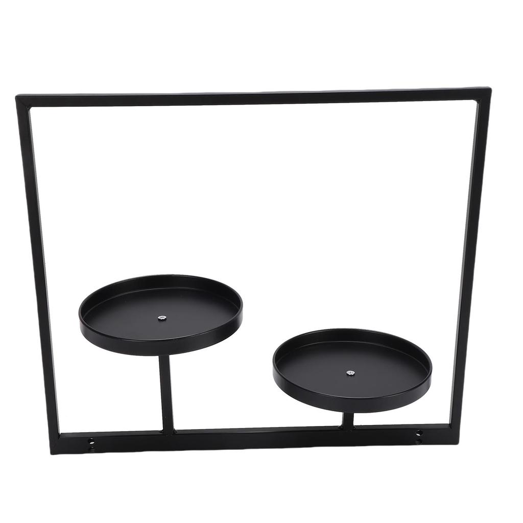 Wandpflanzenhalter Kreativer Platzsparender Stabiler Metall-Bilderrahmen Wandpflanzenregal für Wand-Fensterdekoration