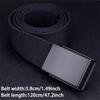 Men's Belt Fashion New Unisex Trousers Belt Women's Belt Canvas Belt Breathable Outdoor Tactical For Jeans Adjustable Waist Belt