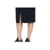 Nike Sportswear Tech Fleece Solid Split Knit Long Skirt Women skirts Black CZ8919-010