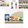 One Piece Action Figure Set With Luffy, Zoro, Nami, And Law Cute And Collectible Anime Toys