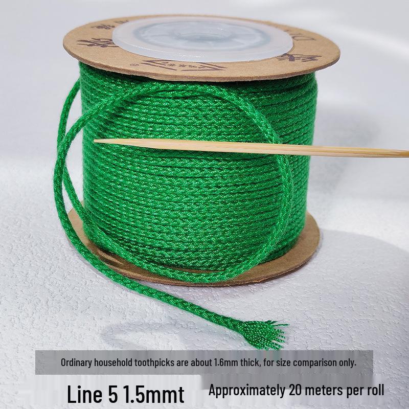 Colorful Hand-Woven Red String DIY Bracelet Materials & Accessories