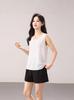 2026 Spring/Summer Sleeveless Round Neck Knit Sweater Vest: Simple, Solid Color, Korean Style, Casual, Versatile, and Lightweight.