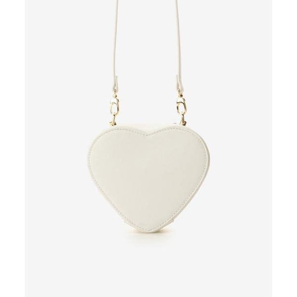 Shoulder Bag Mini Heart Motif Bag Beige [Samantha Vega] Women's