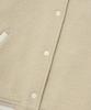 Covernat Woman Varsity Jacket Beige