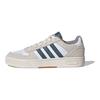 adidas Neo D-Pad Classic Comfortable Versatile Low-Top Skate Shoes Unisex Sneakers White Blue Brown JH8812