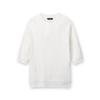 Super Piuma CoTTon Rib T shirT Round
