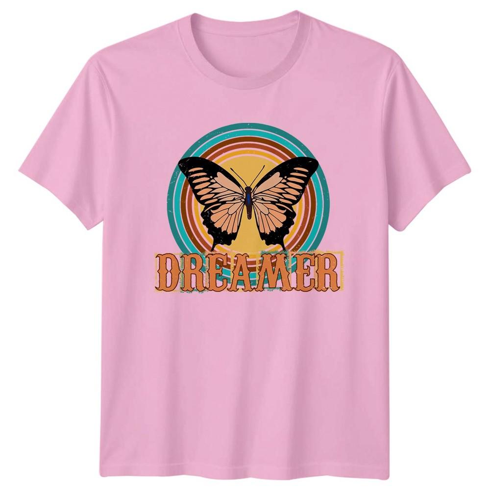 Dreamer TShirt Butterfly Nature Birthday Gift For Him And Her