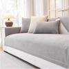 Cream Style High-end Sofa Cushion Light Luxury Style Chenille Sofa Towel Anti-slip All-season Cushion