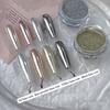 1 Jar Nail Art Mirror Powder Super Bright Pearl Metal Shiny Decorative Dust High-End Feelings Nail Decoration Accessories