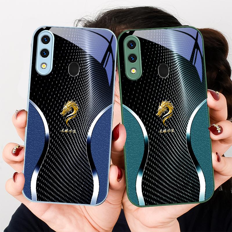 The majestic dragon head For Samsung A20 30 22 23 24 25 26 31 32 33 34 35 42 50 51 52 53 54 55 56 70 71 72 73 glass phone case