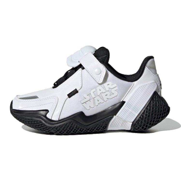Star Wars x Adidas STAR WARS Rnr K Slip Resistant Cushioning Low top Kids' Running Shoes Black Kids' FV5789
