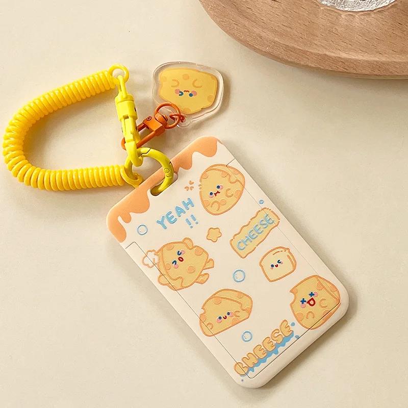Cute Tulip Cartoon Korean Photo Card Holder Idol Photocard Holder Srudent ID/Bus/Bank Card Case Girls School Stationery
