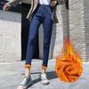Women's High Waist Skinny Fleece-Lined Denim Pants - Thickened Warm Winter 2025 Trousers