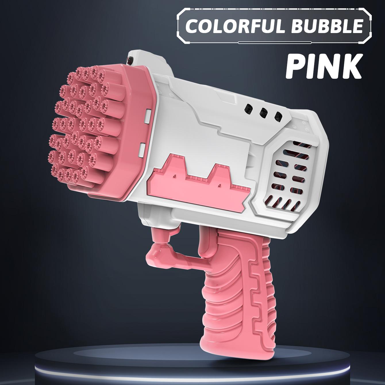 

Ракетная установка с 40 отверстиями, ручной пузырьковый автомат Гатлинга, электрический пузырьковый пистолет, игрушечный детский сад без аккумулятора и пузырьковой воды