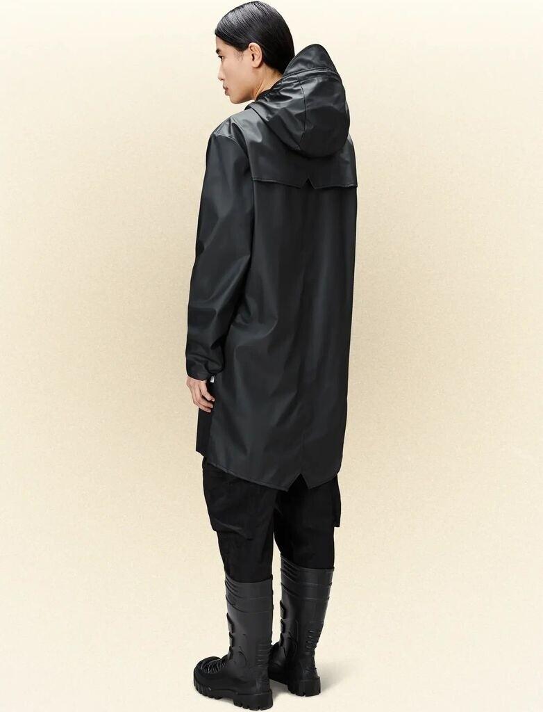 Куртка Rains Unisex Long Jacket (12020) черная
