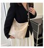 Yogodlns bolsa de ombro vintage para mulheres bolsa balde de couro pu estilo luxuoso bolsa crossbody bolsa carteiro feminina bolsa tote de compras