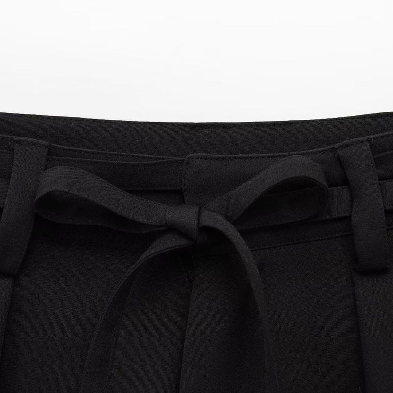 Kaslead New Arrival Women's Clothing Fashion Style Stylish Simple and Versatile Pleated Casual Shorts 4786057