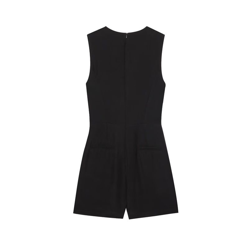 Jnleaog Spring New Arrival Women's Clothing Fashion Style French Fashion with Belt Crepe Jumpsuit 3279782800