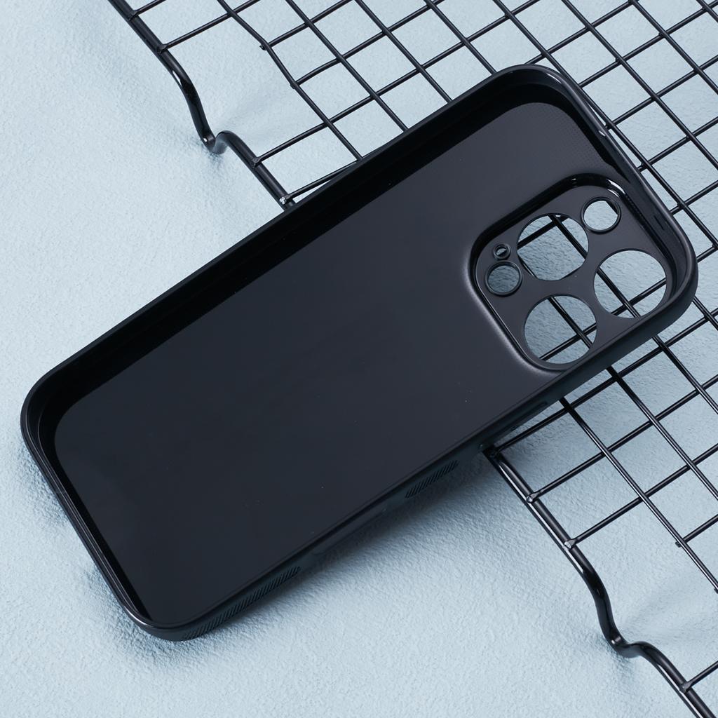 For iPhone 16 Pro Max Case Soft Flexible TPU Slim Phone Cover Carbon Fiber Texture