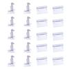10Pcs Invisible Drawer Latch Lock Self Adhesive No Tools Drilling Required Cabinet Child Safety Lock Multi-Purpose Baby Proof Security Lock