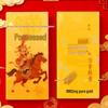 Shuibei 999 Pure Gold Fortune Phone & Fridge Sticker - Custom Gold Foil Card for Good Luck & Prosperity.