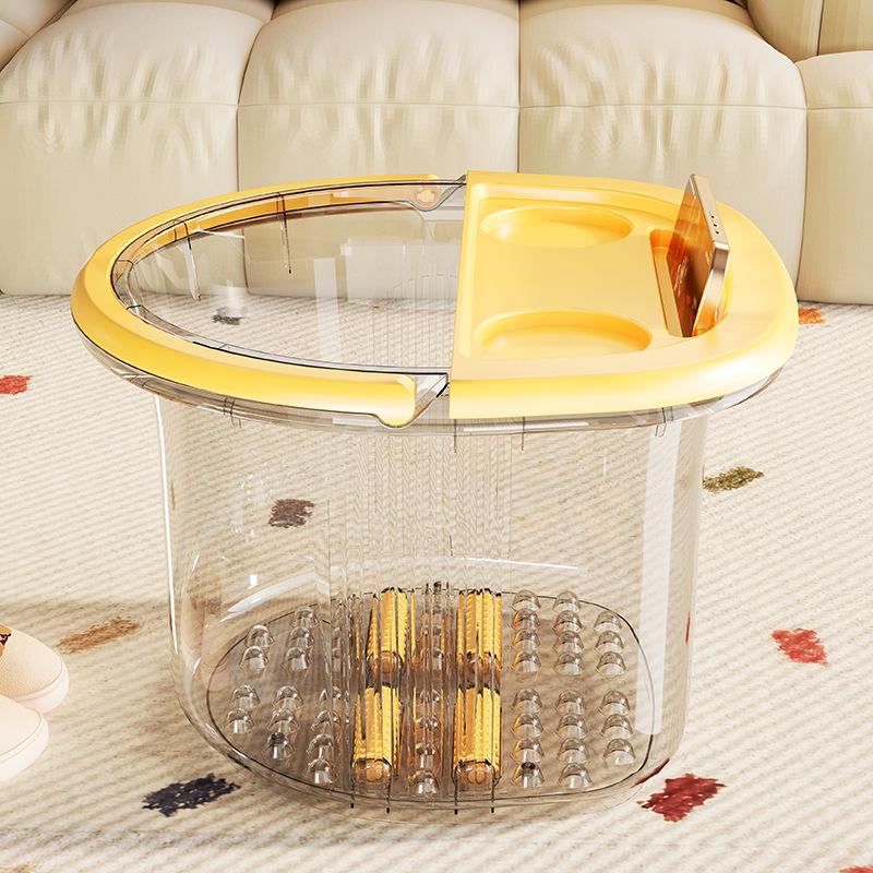 Thickened Heat-Preserving Foot Bath Basin for Home and Dorm Use