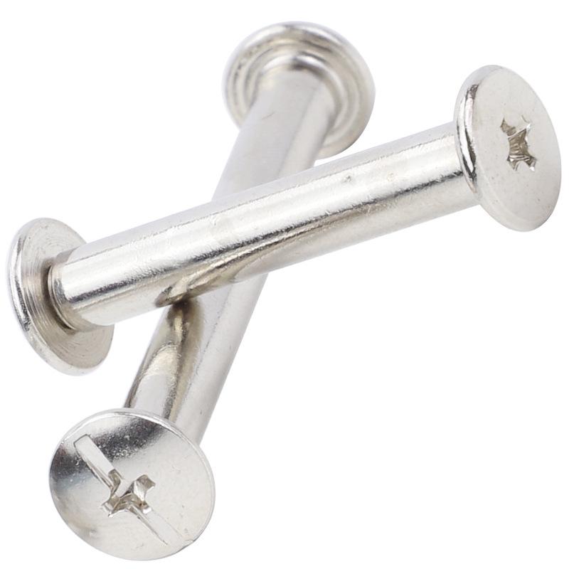 Iron Nickel-Plated Multi-Purpose Screws and Rivets Set, 5MM