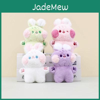 Cute Fluffy Rabbit Plush Keyring Cozy Bunny Bag Accessory And Toy