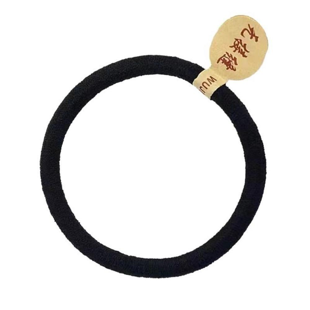 50PCS 6mm Elastic Hair Bands Ties Scrunchie Headband for Women Girls Simple Basic Hair Accessories