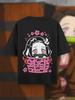 Demon Slayer Nezuko Kamado TShirt for Men Women Anime Graphic Tees Casual Cotton Short Sleeve Tops Streetwear